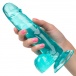 CEN - Size Queen 6" Dildo - Blue photo-5