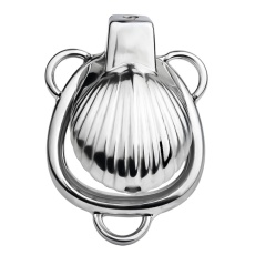FAAK - Shell Chastity Cage 45mm - Silver 照片