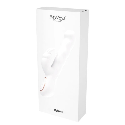 MyToys - MyWave 蠕動震動按摩器 - 白色 照片