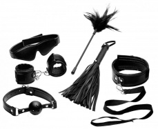 Frisky - Tame Me 8 Piece Beginner Bondage Set - Black photo