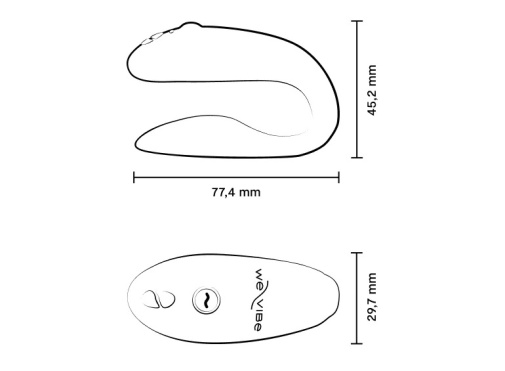 We-Vibe - Sync Go 情侣共用震动器 - 浅紫色 照片