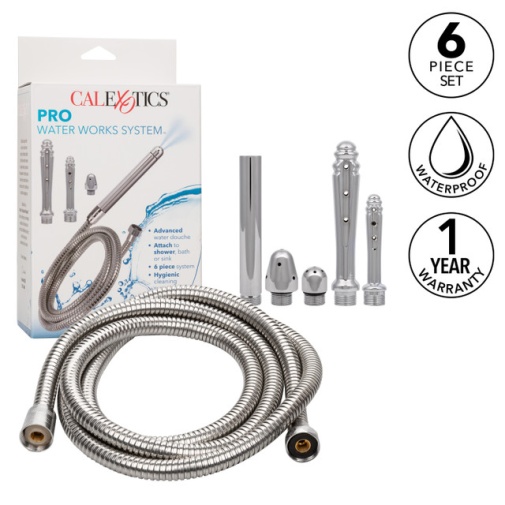 CEN - Pro Water Works Enema System - Silver photo