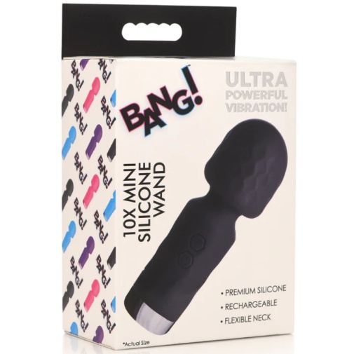Bang! - 10X 迷你震动棒 - 黑色 照片
