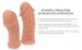 Kokos - Extreme Dotted Realistic Cock Sleeve M - Flesh photo-6