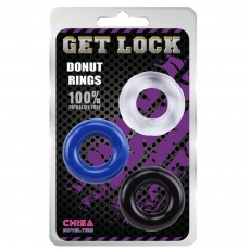 Chisa - Donut Rings - Assorted 3 Pack photo