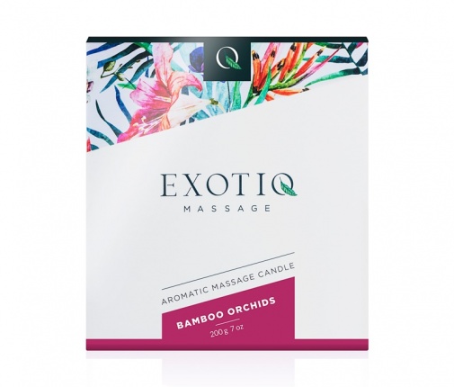 Exotiq - 竹兰花按摩蜡烛 - 200g 照片