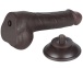 Lovetoy - 7.5" Sliding Skin Dildo 13.2cm - Brown photo-10