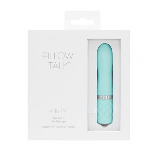 Pillow Talk - Flirty Vibe - Teal photo