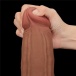 Lovetoy - 12" Sliding Skin Dildo - Brown 照片-5