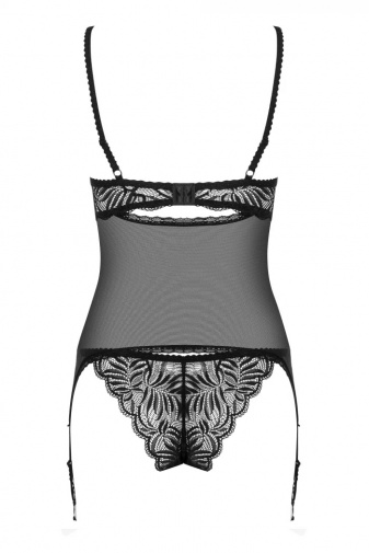 Obsessive - Contica Corset - Black - S/M photo