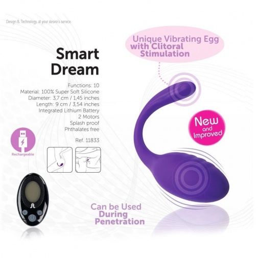 Adrien Lastic - Smart Dream 阴蒂刺激器 - 粉红色 照片