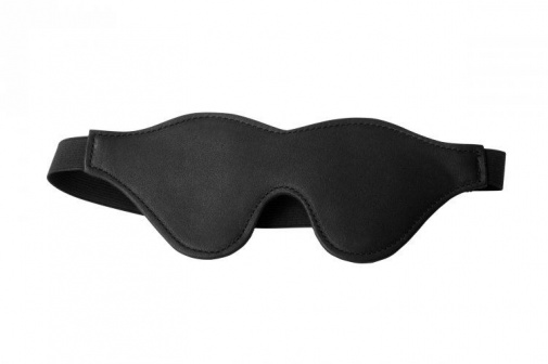 Strict - Fleece Lined Blindfold - Black photo