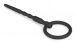 Sinner Gear - Silicone Penis Plug w Pull Ring - Black photo-3