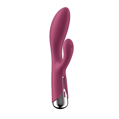 Satisfyer - Spinning Rabbit 1 旋转震动棒 - 红色 照片