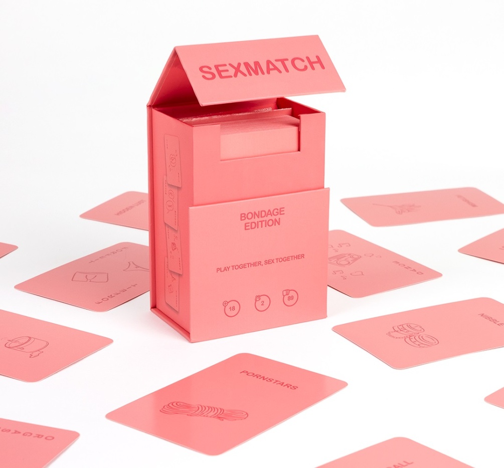 Sexmatch Bondage Edition is a couple card game where you mus... Secret Play - Bondage Foreplay Card Game photo-3