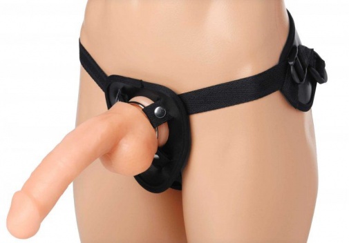 Strap U - Siren Universal Strap On Harness with Rear Support - Black photo