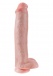 King Cock - 15" 仿真假阳具连睾丸 - 肉色 照片