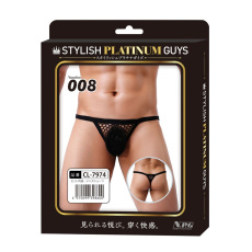 NPG - SPG Thong 008 - Black photo