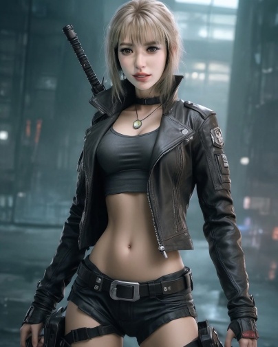 Janna 魔鬼身材白发女特务 超逼柔软TPE仿真性爱娃娃 165 cm (矽胶头) 照片