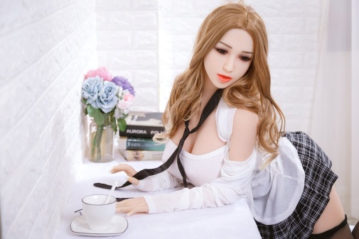 Satomi European Skinny Realistic Sex Doll, Big Boobs, Soft TPE 158 cm (5’2 ft)  photo