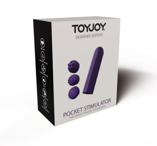 ToyJoy - 口袋迷你子弹震动器 - 紫色 照片