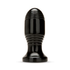 Prowler - Ribbed Anal Plug - Black 照片