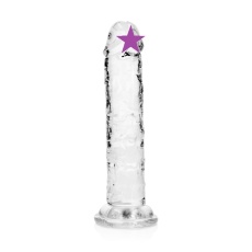 RealRock - 6" Straight Realistic Dildo - Clear photo