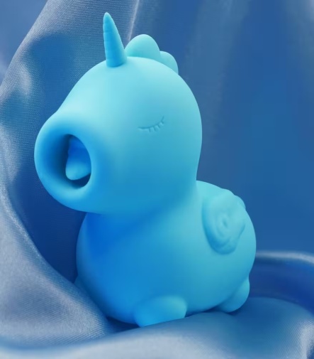 Creative C - Unihorn 獨角獸震動器 - 藍色 照片