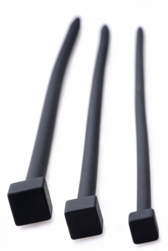 Master Series - Bolted Deluxe XL Urethral Sound Set - Black photo