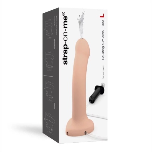 Strap-On-Me - Squirting Realistic Dildo L - Vanilla photo