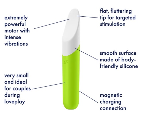 Satisfyer - 超强力子弹型震蛋 7 - 绿色 照片