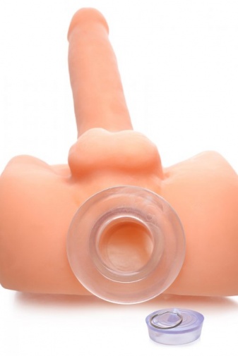 Master Series - Ass Bung Hollow Anal Dilator XL - Clear photo