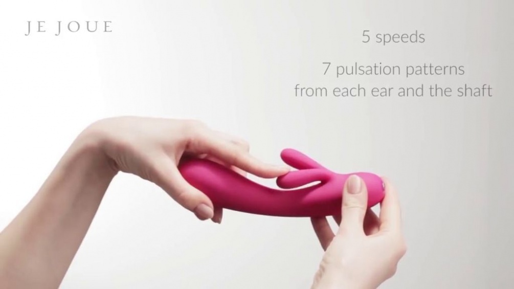 The rabbit - redefined. With five vibration and pulsation pa... Je Joue - Fifi Rabbit Vibrator - Fuchsia photo-6