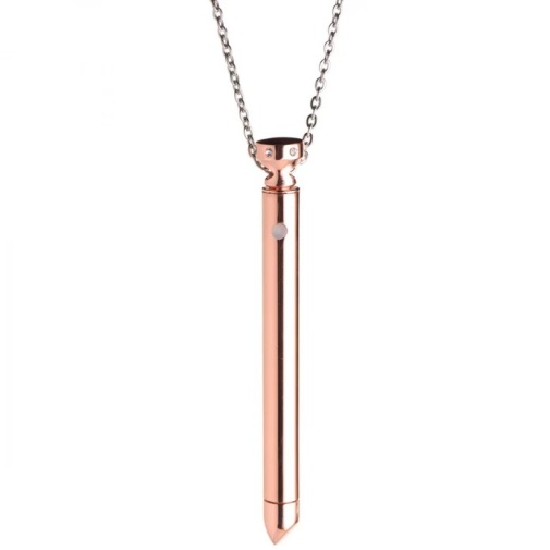 Charmed - 7X Vibro Necklace - Rose Gold photo