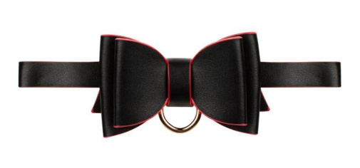 Indulge in the ultimate experience of luxury and control wit... Bedroom Fantasies - Crimson & Ebony SM Set 8pcs - Black/Red photo