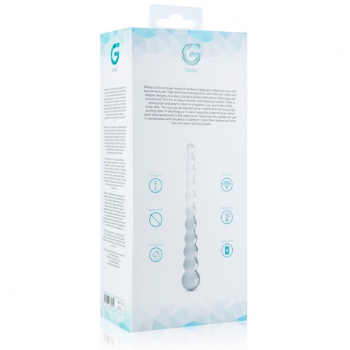 This glass dildo is an indispensable toy in every nightstand... Gildo - Glass Dildo No. 20 - Clear photo