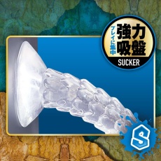 A-One - 鱗狀假陽具 細碼 - 透明 照片