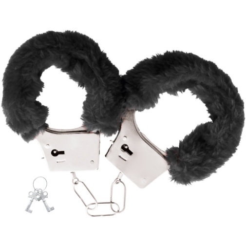 Darkness - Furry Handcuffs - Black photo
