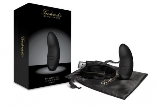 FOH - Rechargeable Lay-on Vibe - Black photo