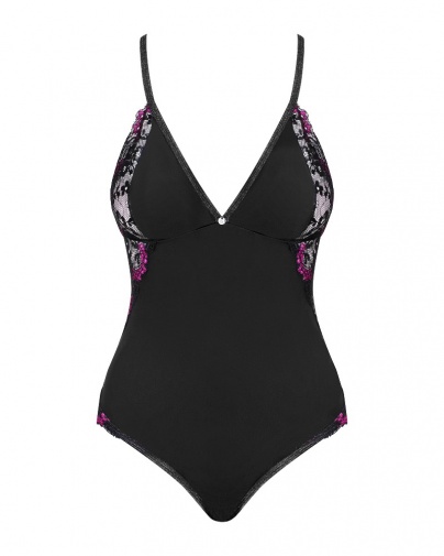 Obsessive - Vanessme Teddy - Black - L/XL photo