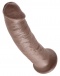 King Cock - Cock 9" - Brown photo
