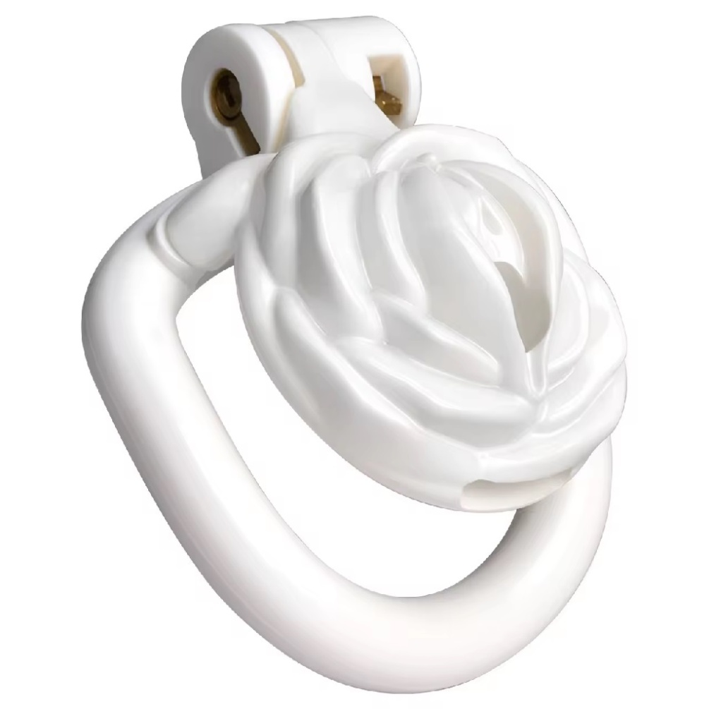 Material: Resin
Cage high: 18mm  ... FAAK - Pussy Resin Chastity Cage 45mm - White photo-5