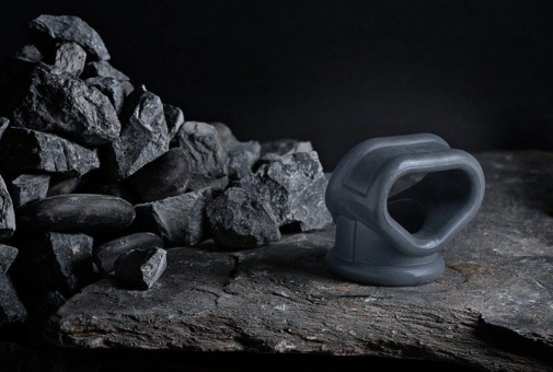 Boners - Liquid Silicone 2 in 1 Ballstretcher - Grey photo