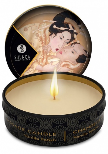 Shunga - 欲望香草按摩蠟燭 - 30ml 照片