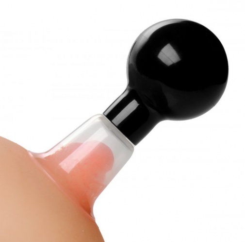 Size Matters - See Thru Nipple Enlarger Pumps - Black photo