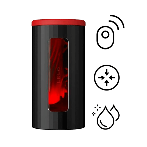 Lelo - F1S V2A 声波电动飞机杯 - 红色 照片