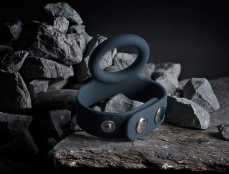 Boners - Cock & Ball Strap S/M - Grey photo