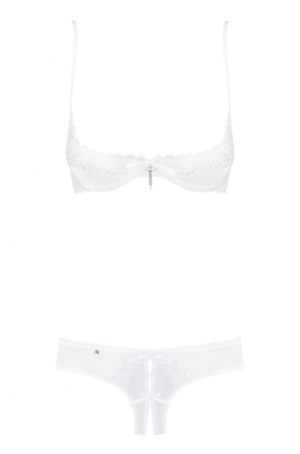 Obsessive - Alabastra 2 pcs Set - White - S/M photo