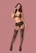 Obsessive - Shibu 3-pcs Set - Black - S/M photo-6
