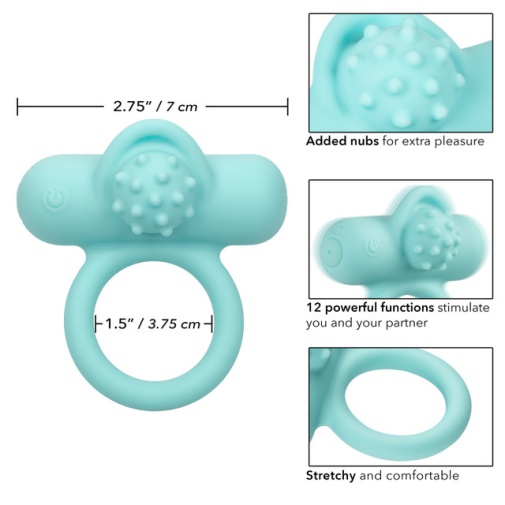 CEN - Nubby Lovers Vibro Ring - Blue photo